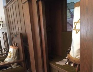 Torah at Synagogue in East Liverpool, Ohio, date not specified, | Photo courtesy of Debi Berger-Manich, St. George News 