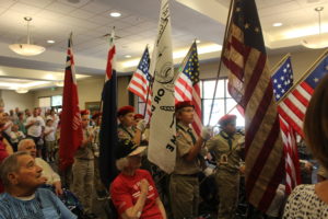 The Southern Utah Veterans Home annual Patriot Day community celebration featured former Green Beret and NFL Seattle Seahawks player, Nate Boyer as keynote speaker at 160 N. 200 East, Ivins, Utah, Sept 9, 2016 | Photo by Joseph Witham, St. George News