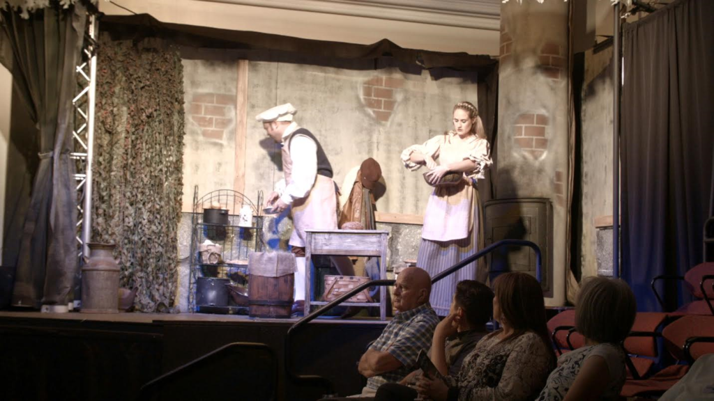 Video screenshot: BJ Cox as the Baker and Rachel Cox as the Baker's Wife in St. George Musical Theater's production of "Into the Woods," St. George, Utah, August, 2016 | Still image from Mike Crockett Digital Studios, St. George News