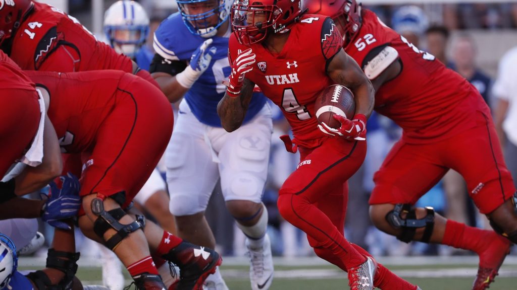 Troy McCormick (4) may have won the starting job at running back. | Photo courtesy Utah Athletics