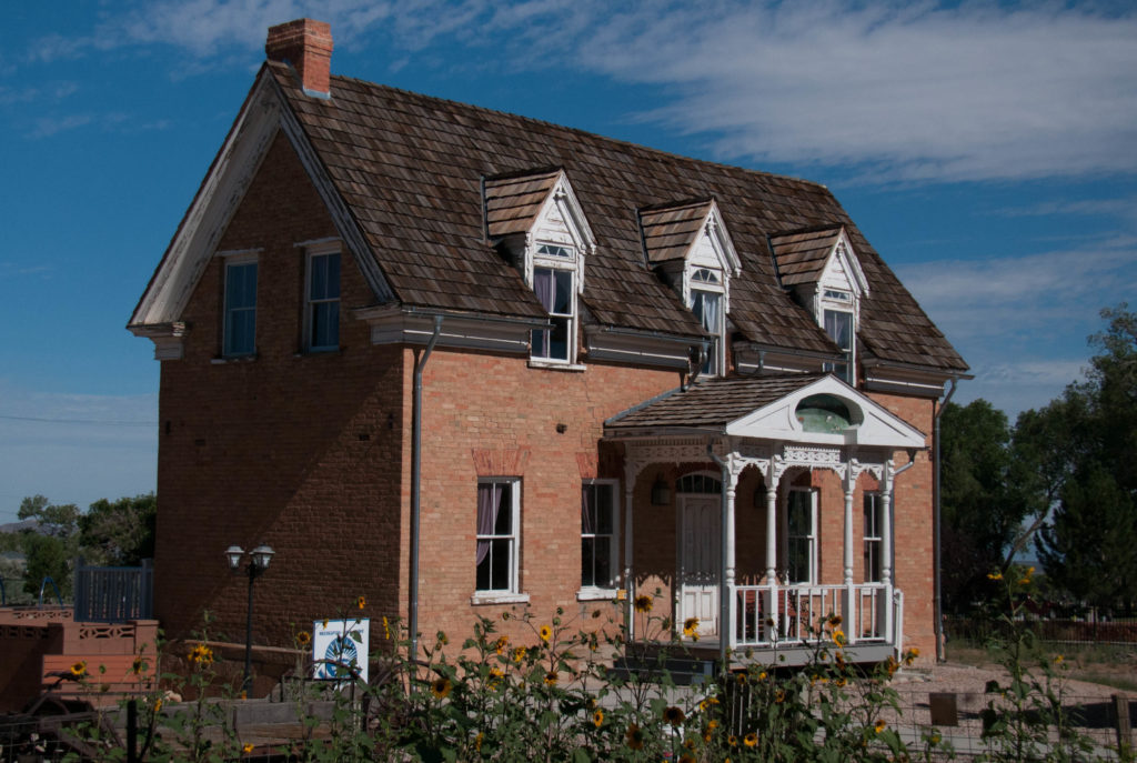 Hunter House, Cedar City's oldest remaining brick home, Frontier Homestead State Park Museum, Cedar City, Utah, August 2016 | Photo by Jim Lillywhite, St. George News