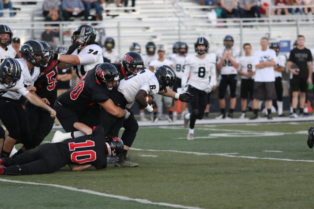 Hurricane vs. Pine View , Football, St. George, Utah, Sep. 30, 2016, | Photo by Kevin Luthy, St. George News