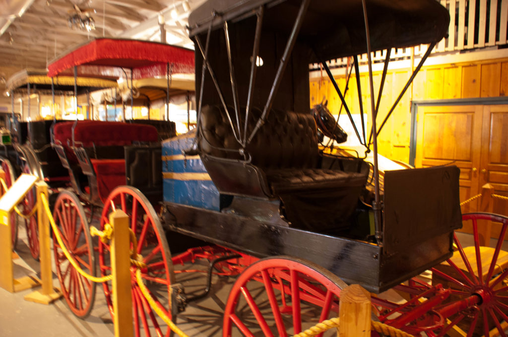 One of the carriages on display from Gronway Parry's collection, Frontier Homestead State Park Museum, Cedar City, Utah, August 2016 | Photo by Kathy Lillywhite, St. George News