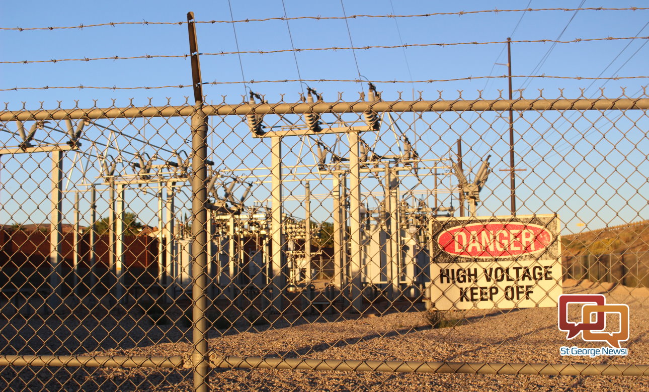 The future site of a proposed power substation needed to accommodate growth in the Green Springs area has been relocated to an area not so close to current development. For nearly seven years Green Springs residents have voiced their concerns about the substation potentially blocking views and bringing in overhead transmission lines. With a land swap between Washington City and SITLA, that will no longer be a worry. The new site will also be less expensive for the city when it comes to installation-related cost. Pictured above is the power substation located at the intersection of Main Street and Buena Vista Boulevard, Washington City, Oct. 11, 2016 | Photo by Mori Kessler, St. George News