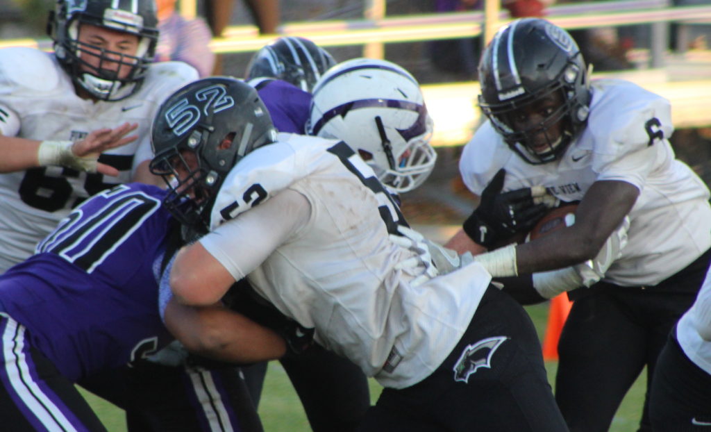 PV's Tyler Heaton (52) and Jacob Mpungi (6), Pine View at Tooele, Tooele, Utah, Nov. 4, 2016 | Photo by AJ Griffin, St. George News