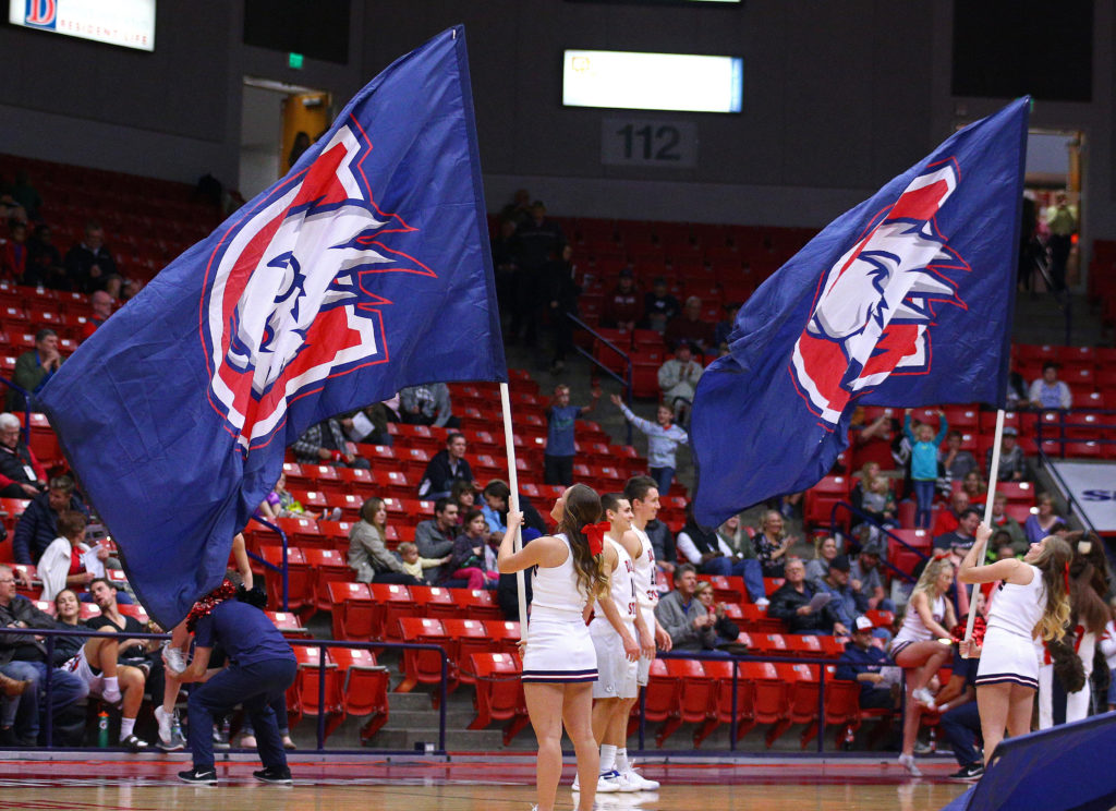 Dixie State University vs. Concordia University Irvine, Men's Basketball, St. George, Utah, Dec. 3, 2016, | Photo by Robert Hoppie, ASPpix.com, St. George News