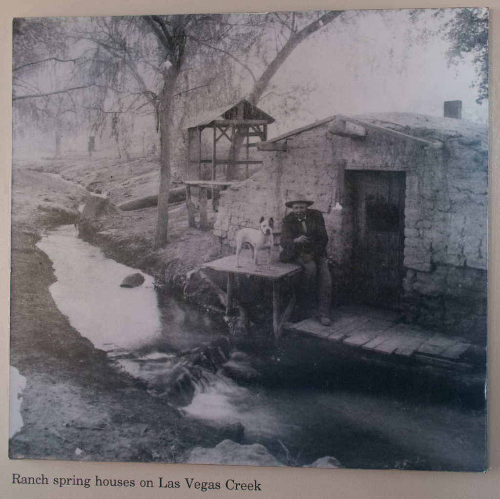 Ranch house, Old Las Vegas Mormon Fort State Historic Park, Las Vegas, Nevada, photo undated | Photo courtesy of Old Las Vegas Mormon Fort State Park, St. George News