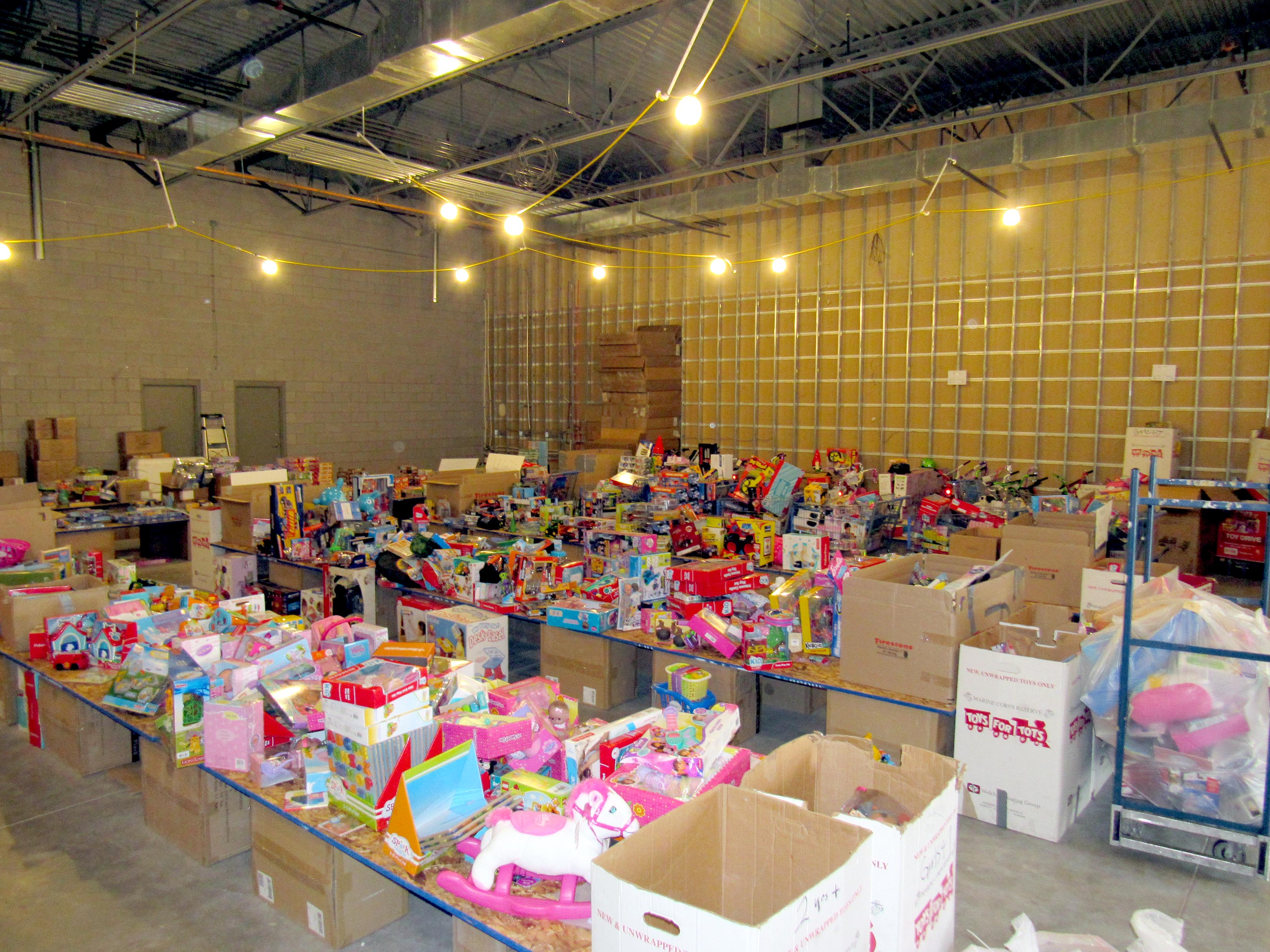 Toys For Tots Delivers Gifts To Nearly