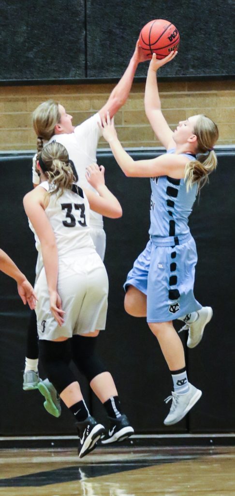 Pine View vs. Canyon View, Girl's Basketball, St. George, Utah, Dec. 6, 2016, | Photo by Kevin Luthy, St. George News