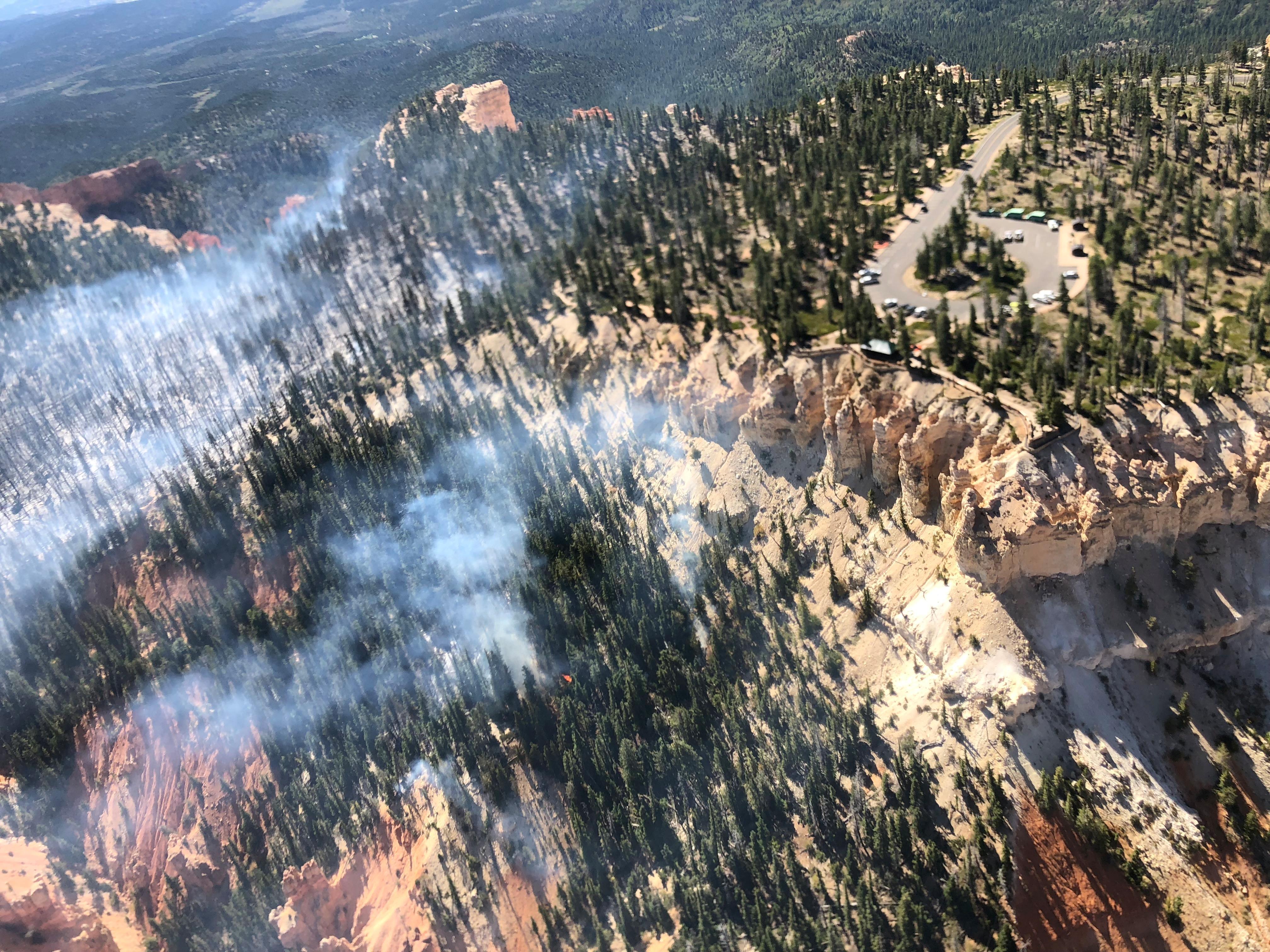 Rain Helps Suppress 2 Fires In Bryce Canyon Trail Closures Remain In