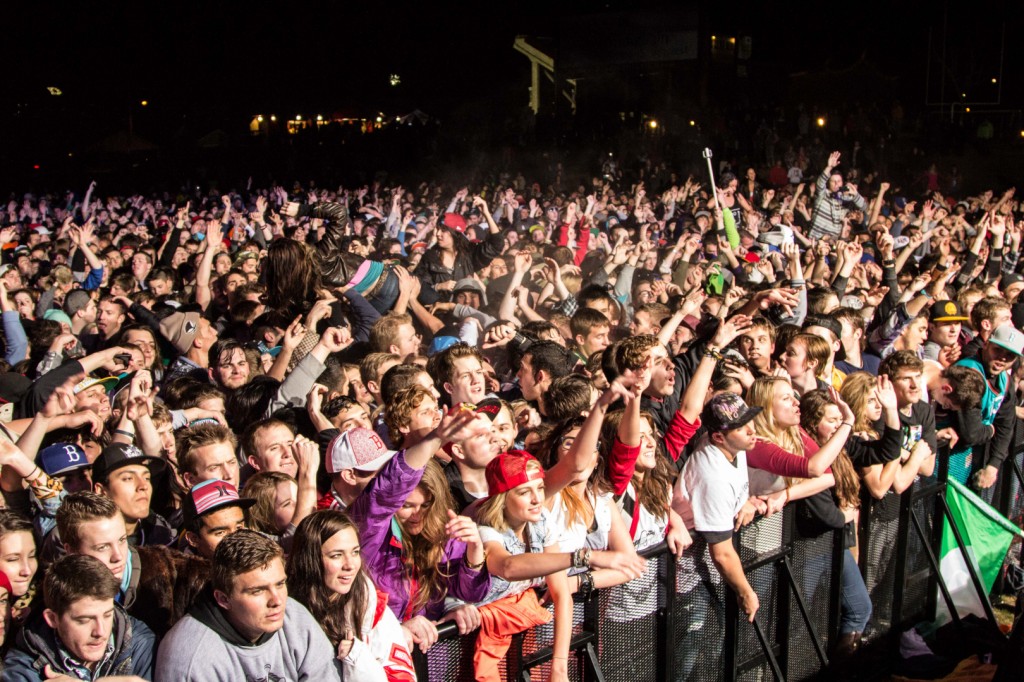 Dixie State University sell-out crowd for Macklemore and Ryan Lewis - STGnews.com photo