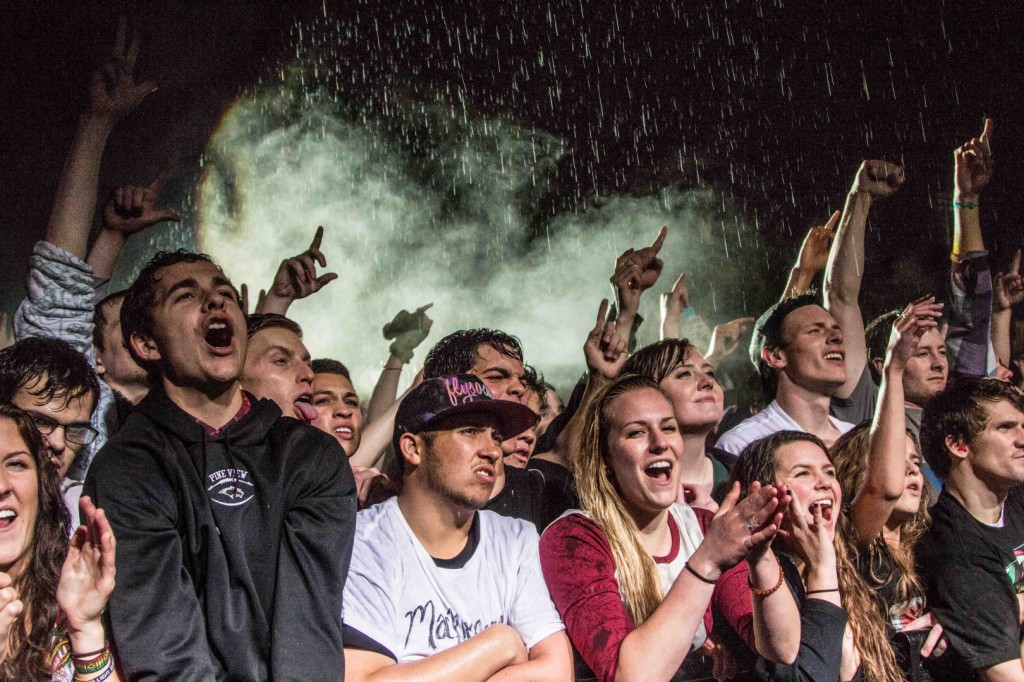 Let it rain crowds still came Macklemore at DSU - STGnews.com photo