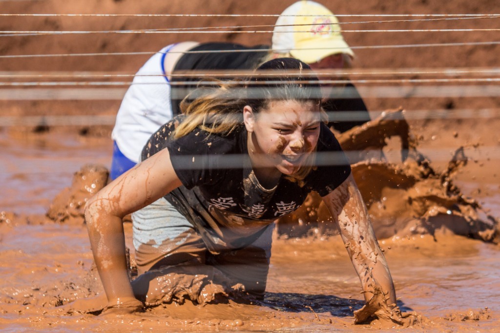 Army National Guard obstacle course Hurricane Mud Run STGnews.com