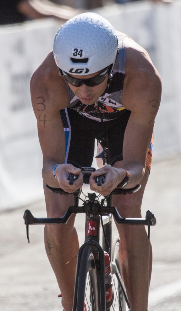 Kirk Nelson from Utah, mens pro Ironman 70.3 St. George STGnews.com