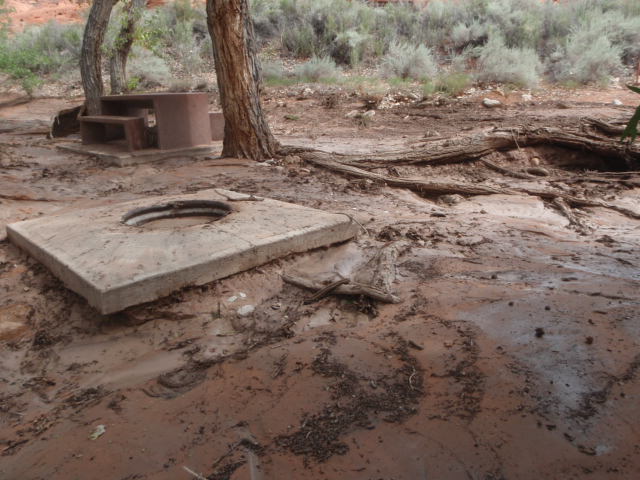 Flash flooding Red Cliffs Utah