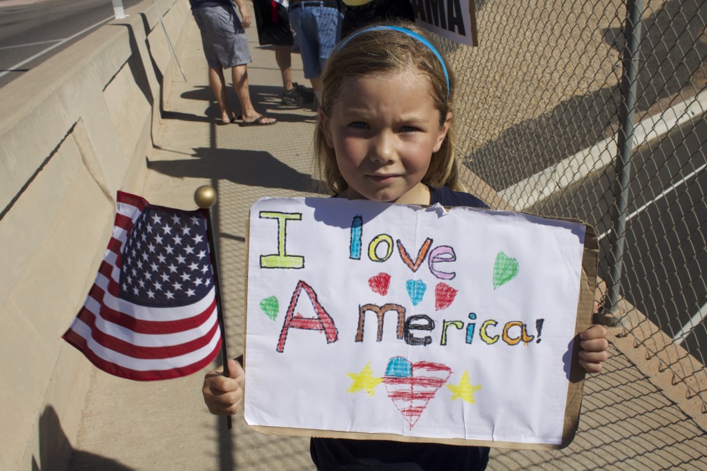 Overpasses for Obama's Impeachment St. George Utah