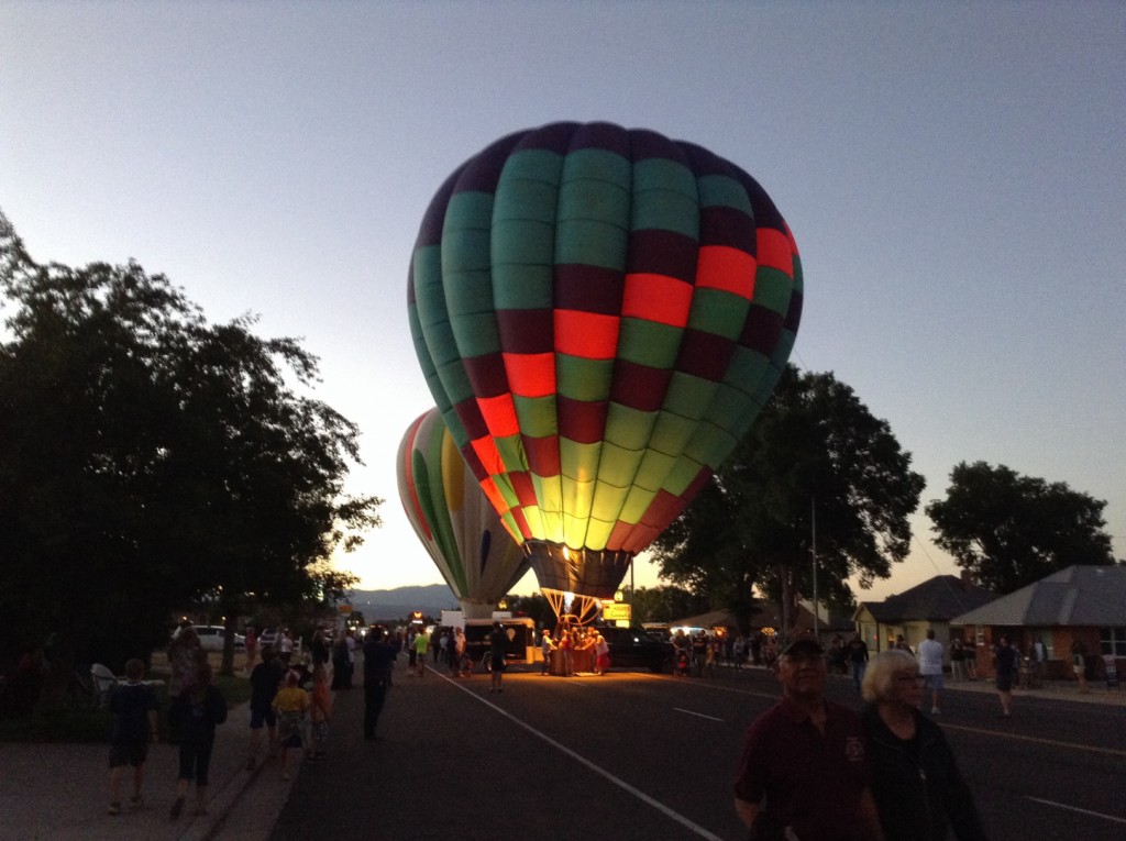 Colorful giants fly over Panguitch Valley Balloon Rally; STGNews Photo