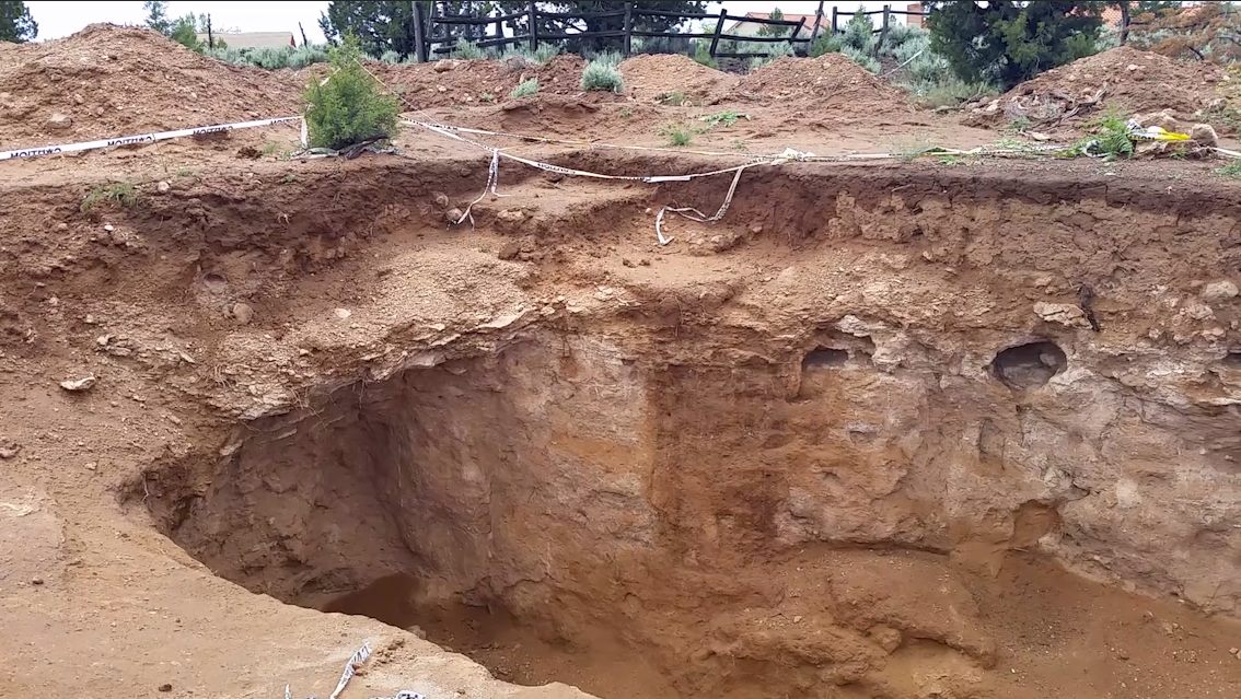 A dig site in Dammeron Valley has remains of an ancient Native American hom...