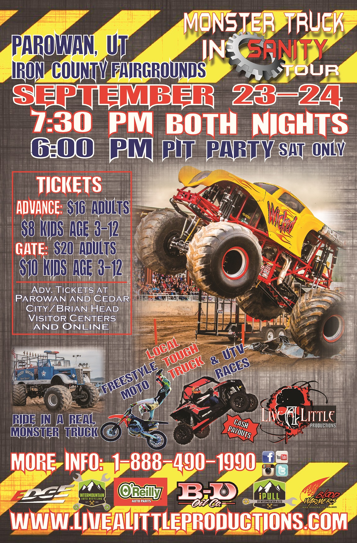 monster truck insanity tour coupon code
