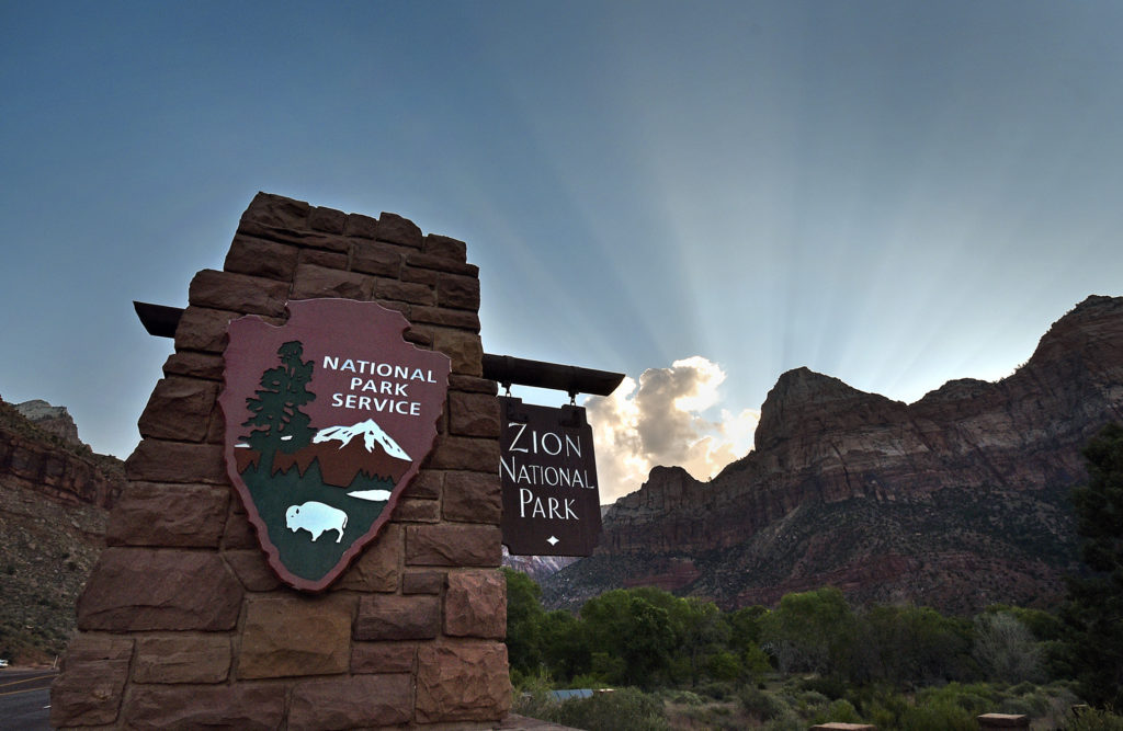 Zion's South Entrance is a popular place to take photos and will be reconfigured soon