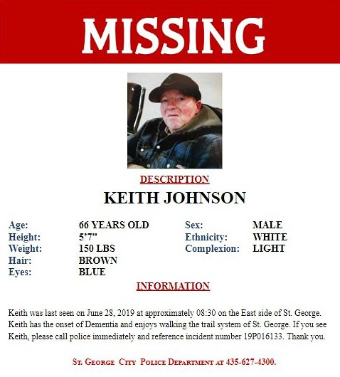St. George Police ask for help finding man suffering from dementia ...