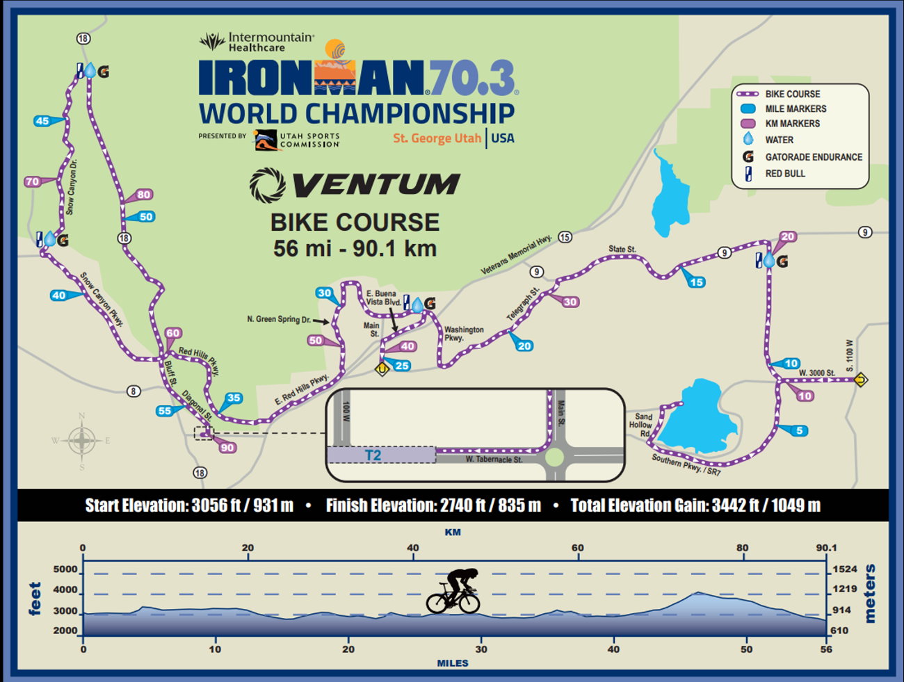 Bike portion of Ironman 70.3 World Championship will run