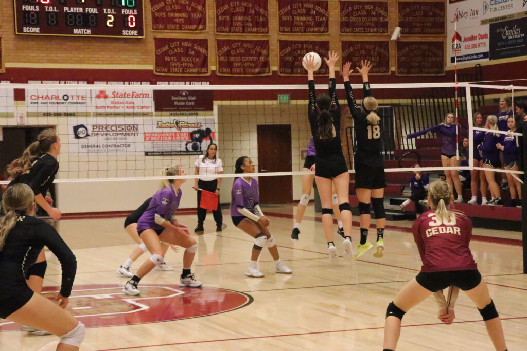 Region 10 volleyball: Pine View, Desert Hills and Hurricane all win, race  for region title tightens up – St George News