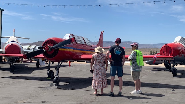 Vintage aircraft touch down in St. George for The Flying Legends of Victory  Tour – St George News