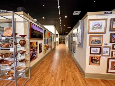 The inside of Arrowhead Gallery features mixed media from a variety of local artists, St. George, Utah. May 18, 2022 | Photo by Jessi Bang, St. George News