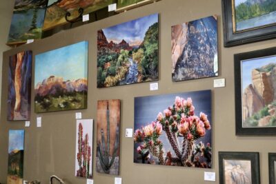 Photography by Kay Lynn Reilly is on display at Gallery 873, Ivins, Utah, May 15, 2022 | Photo by Jessi Bang, St. George News