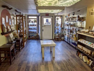 A photo of the original Red Canyon Company shop, initially 600 square feet, showcases local art, Hurricane, Utah, date unspecified | Photo courtesy of Emily Rowley, St. George News