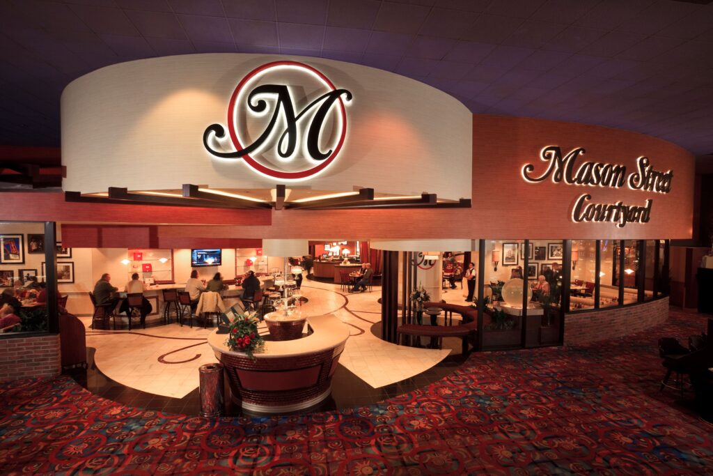 Mason Street Courtyard restaurant sits inside Eureka Casino, Mesquite, Nevada, date unspecified | Photo courtesy of Ashleigh Mark, St. George News
