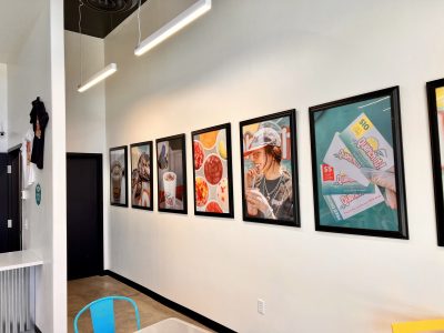 Posters are featured on the walls inside Quench It! Santa Clara, Santa Clara, Utah, June 7 2022 | Photo by Jessi Bang, St. George News