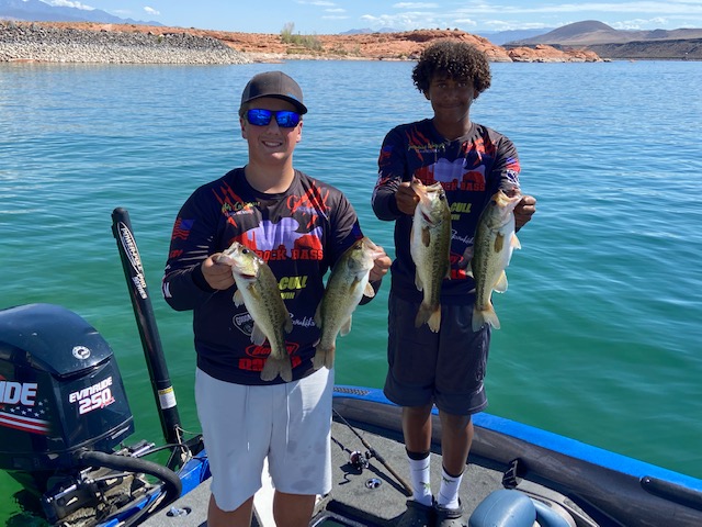 Local high school duo angles for spot at the bass fishing national  championship – St George News