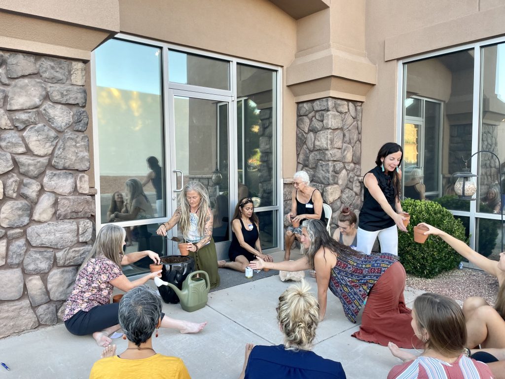 The Hurricane Valley Womens Collective meets at Unity Health & Wellness, Hurricane, Utah, June 2022 | Photo courtesy of Kerry Ann Humphrey, St. George News
