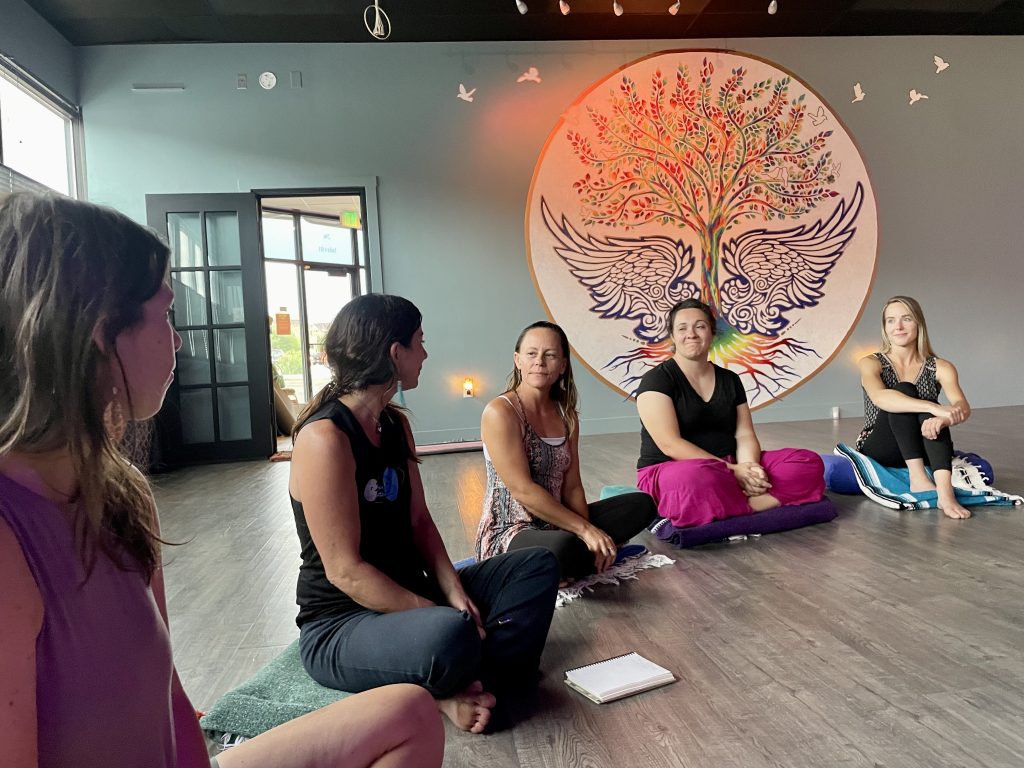 The Hurricane Valley Womens Collective meets at Moqui Wellness, LaVerkin, Utah, August 21, 2022 | Photo courtesy of Kerry Ann Humphrey, St. George News