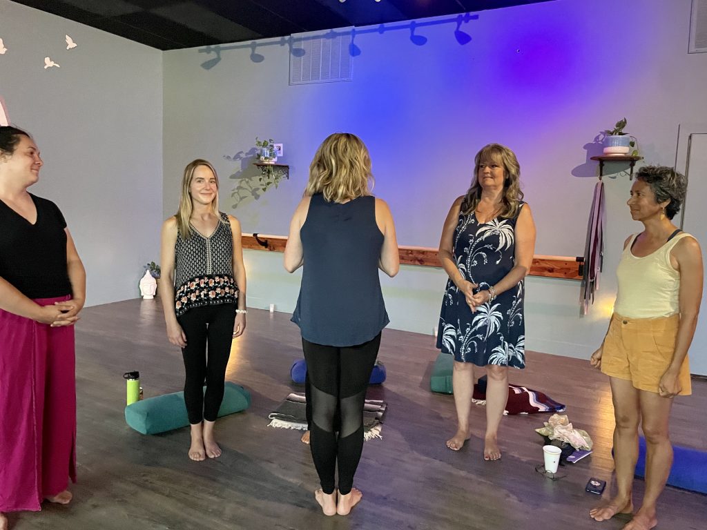 The Hurricane Valley Womens Collective meets at Moqui Wellness, LaVerkin, Utah, August 21, 2022 | Photo courtesy of Kerry Ann Humphrey, St. George News
