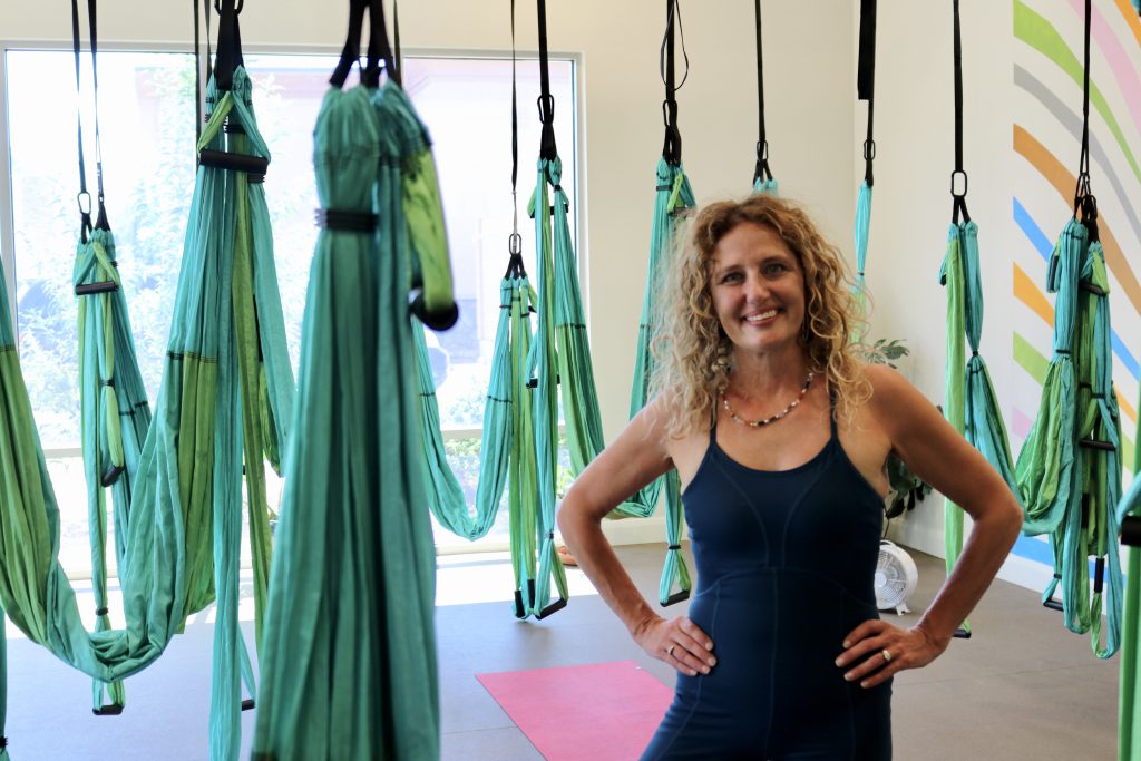 Kerry Ann Humphrey, founder of the Hurricane Valley Womens Collective poses inside her business, Unity Health & Wellness, Hurricane, Utah, August 23, 2022 | Photo by Jessi Bang, St. George News