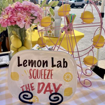 The Lemon Lab vendor booth is shown at the Saturday market, Ivins, Utah, date unspecified | Photo courtesy of Megan Roady, St. George News