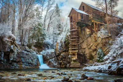 A mill deep in the Rocky Mountains is photographed by Brady Iverson, date unspecified | Photo courtesy of Brady Iverson, St. George News