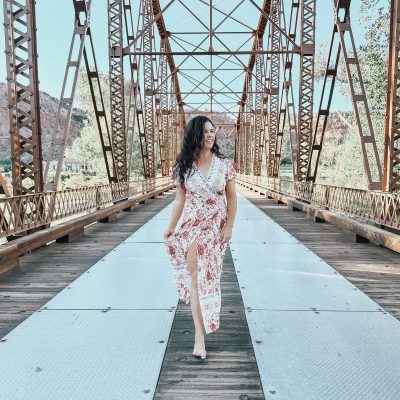 Advanced Certified Spiral Practitioner Lori Kinsey poses for a photo on a bridge, location and date unspecified | Photo courtesy of Lori Kinsey, St. George News