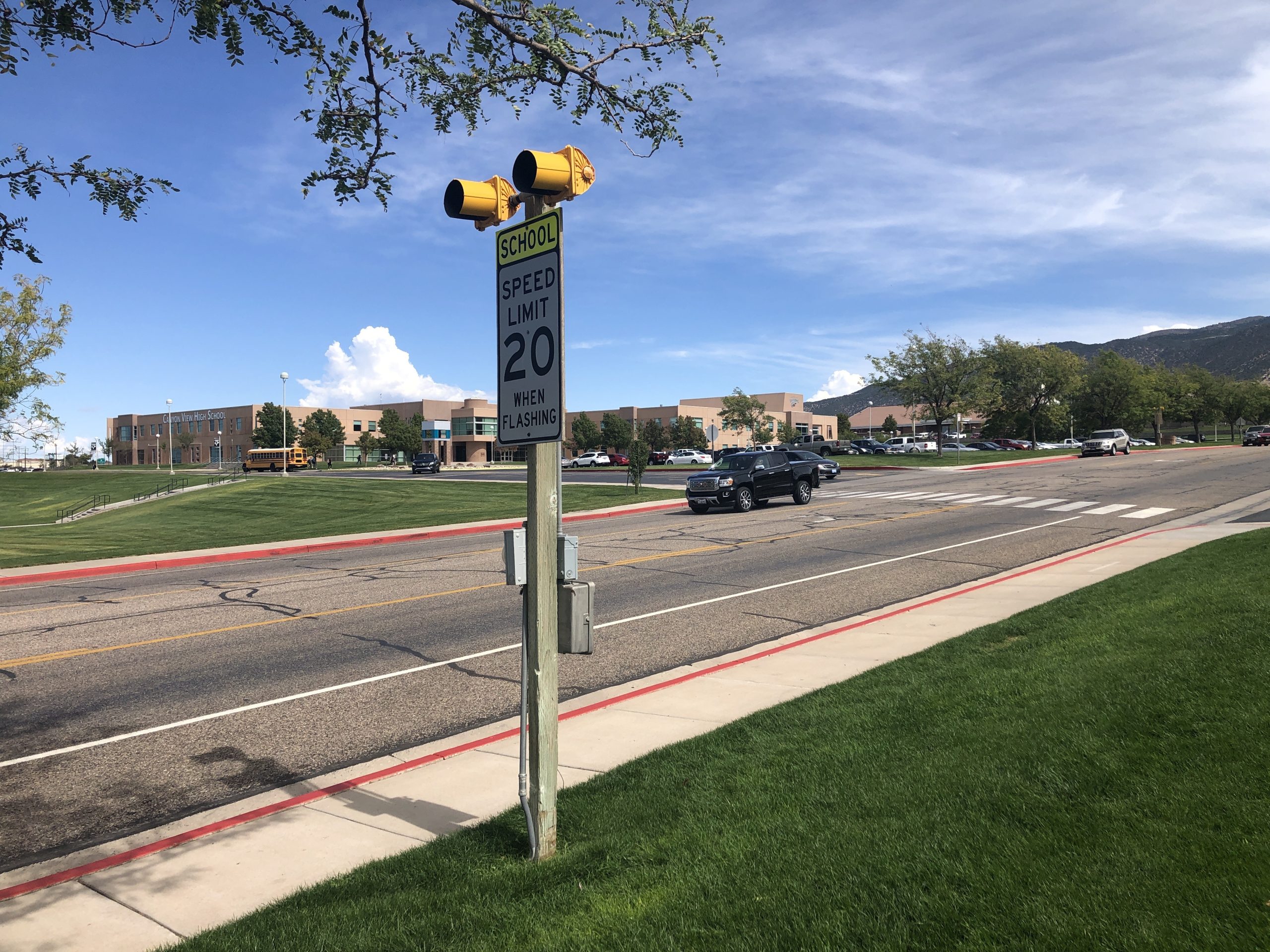 Like Frogger School officials, parents share concerns about pedestrian safety near Canyon View High pic
