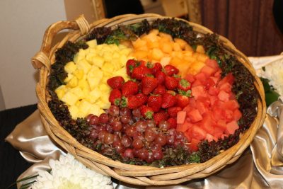 Fruit is served at the Spilsbury celebration, St. George, Utah, Oct. 12, 2022 | Photo by Jessi Bang, St. George News