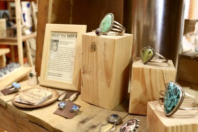 A display inside MoFACo features jewelry by Dandelion Wishes Studio in downtown St. George, Utah, Oct. 31, 2022 | Photo by Jessi Bang, St. George News