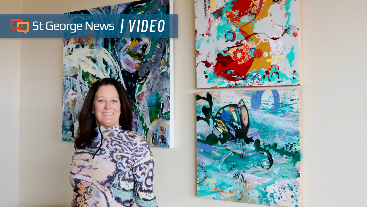 ‘One-woman show’: International award-winning St. George artist inspires others ..