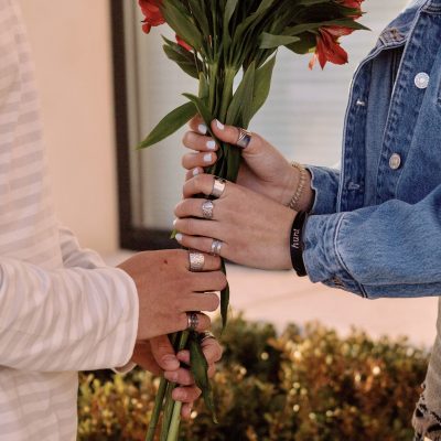 Custom rings by Silverspoon Rings are shown, location and date unspecified | Photo courtesy of Jessica Green, St. George News