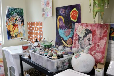 Colleen Gianatiempo's art studio encourages her creativity, St. George, Utah, Jan. 19, 2023 | Photo by Jessi Bang, St. George News