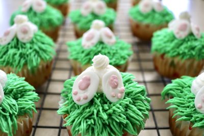 Easter cupcakes sit on the counter in Becky Condie's kitchen in St. George, Utah on March 27, 2023 | Photo by Jessi Bang, St. George News