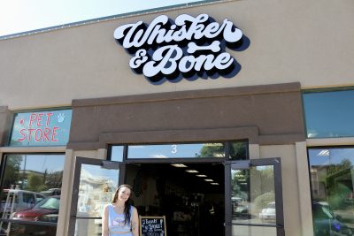 Whisker & Bone owner Samm Albright stands outside her store in George, Utah, May 18, 2023 | Photo by Jessi Bang, St. George News