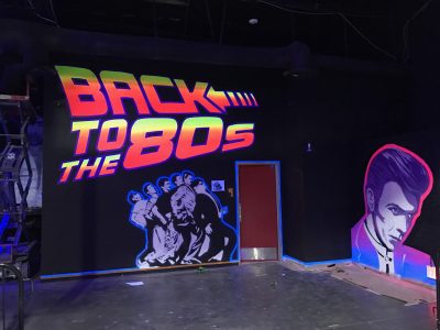 An indoor mural by Art Sanchez is seen inside an 80s nightclub in California, date unspecified | Photo courtesy of Art Sanchez, St. George News